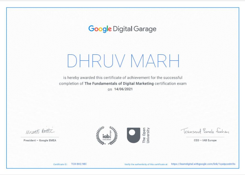 Google Digital Garrage